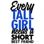 Every tall girl needs a short best friend - Pour Lui