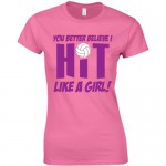 Hit like a girl - For Her